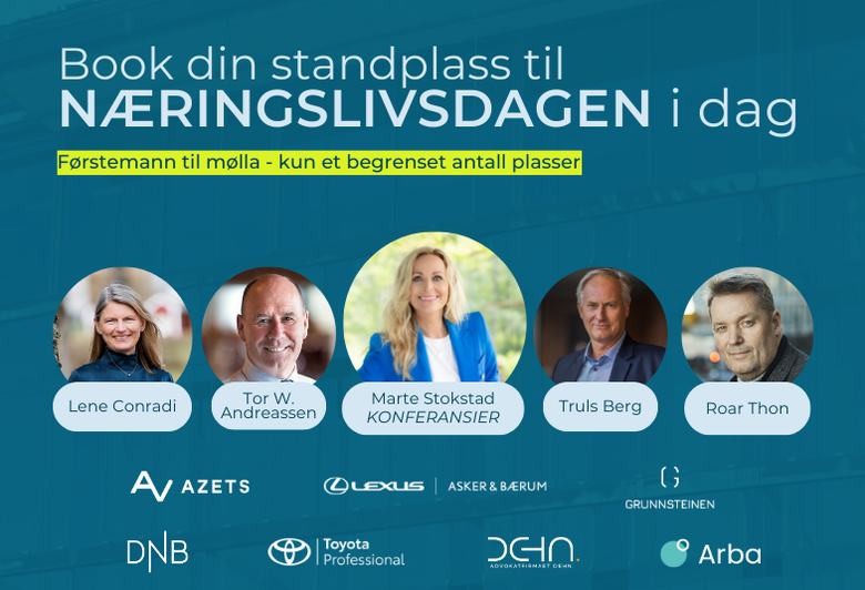 Næringslivsdagen 2025 | Booking STANDPLASS